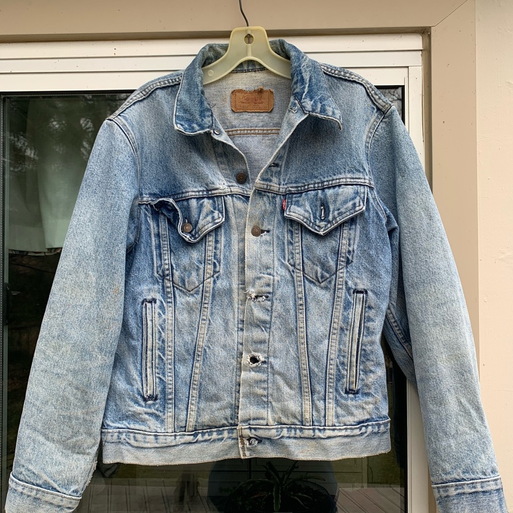 Vintage Light Blue Jean Jacket